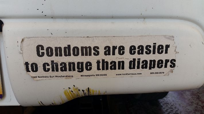condoms are easier